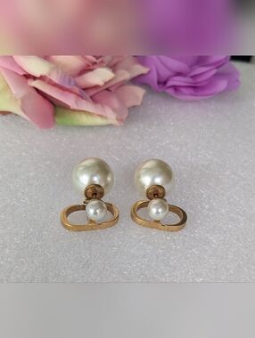 Dior Tribales Earrings Pearls
